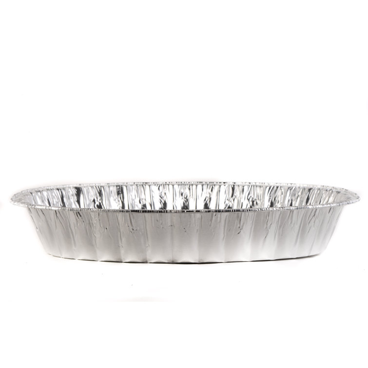 EcoQuality Disposable Durable Oval Roaster Pan Turkey Roasting Pans